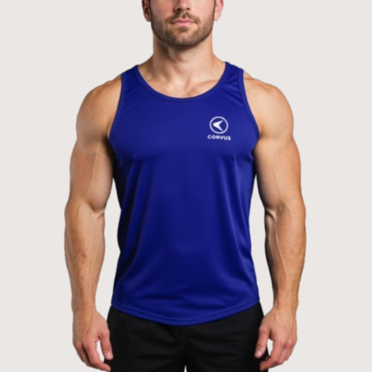 Musculosa force dry azul