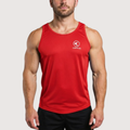 Musculosa force dry rojo