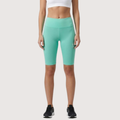 Calza tipo biker modena tiro alto aqua
