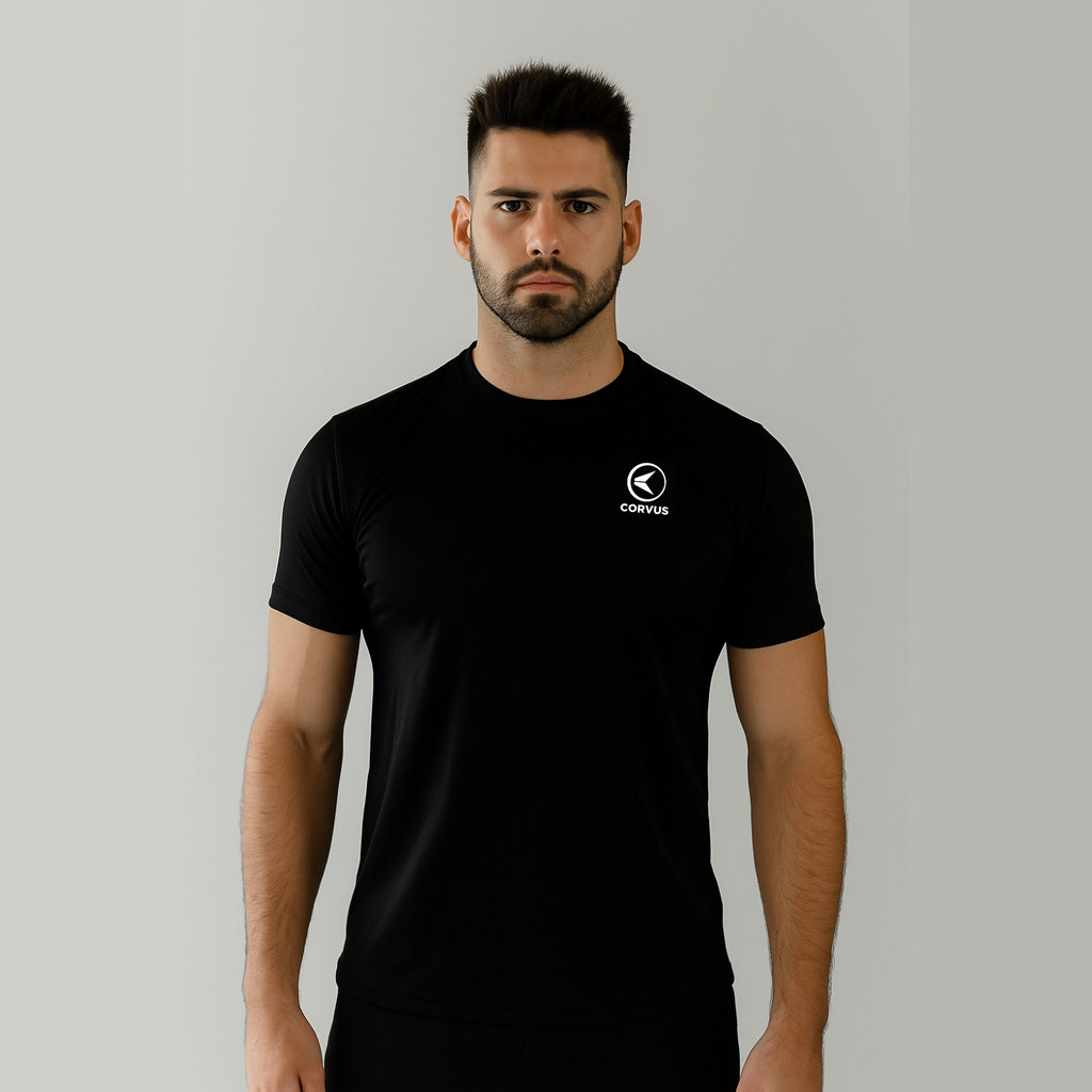 Remera Maratón negro
