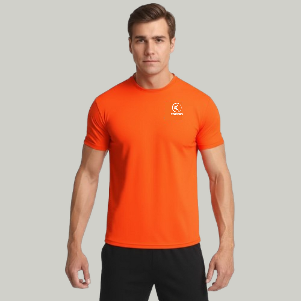 Remera Velocita naranja