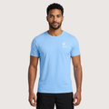 Remera Técnica Hombre Velocita Celeste | Running & Gym | Corvus