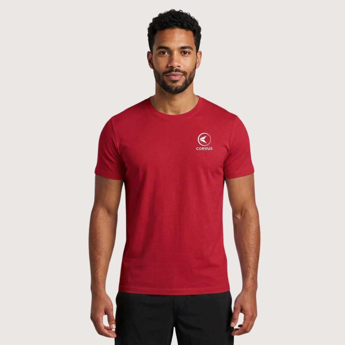 Remera Técnica Hombre Velocita Rojo | Running & Gym | Corvus