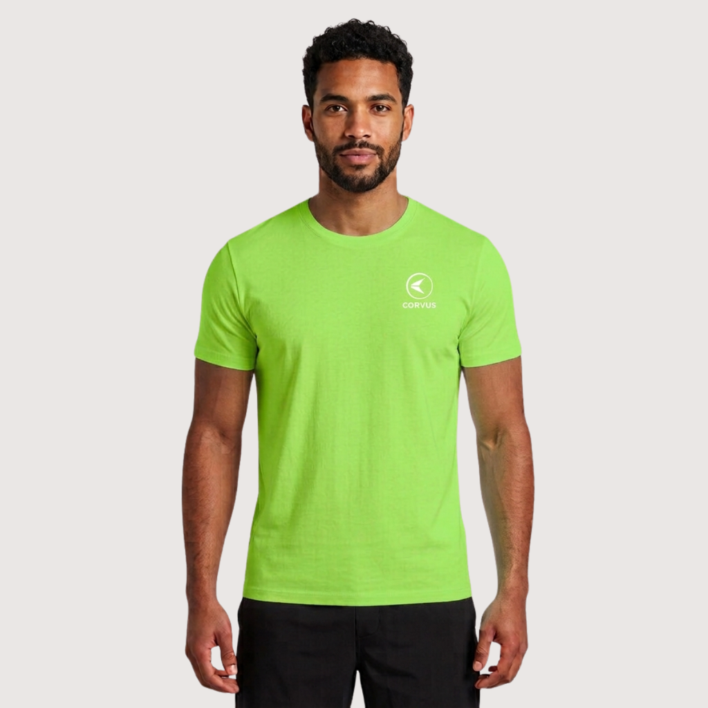 Remera Técnica Hombre Velocita Limón | Running & Gym | Corvus