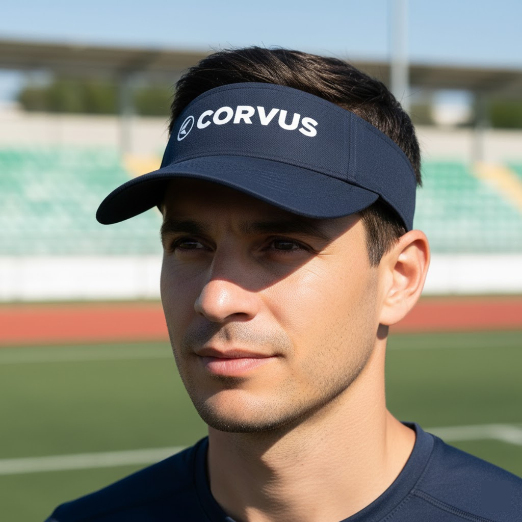 Visera deportiva Stelle azul