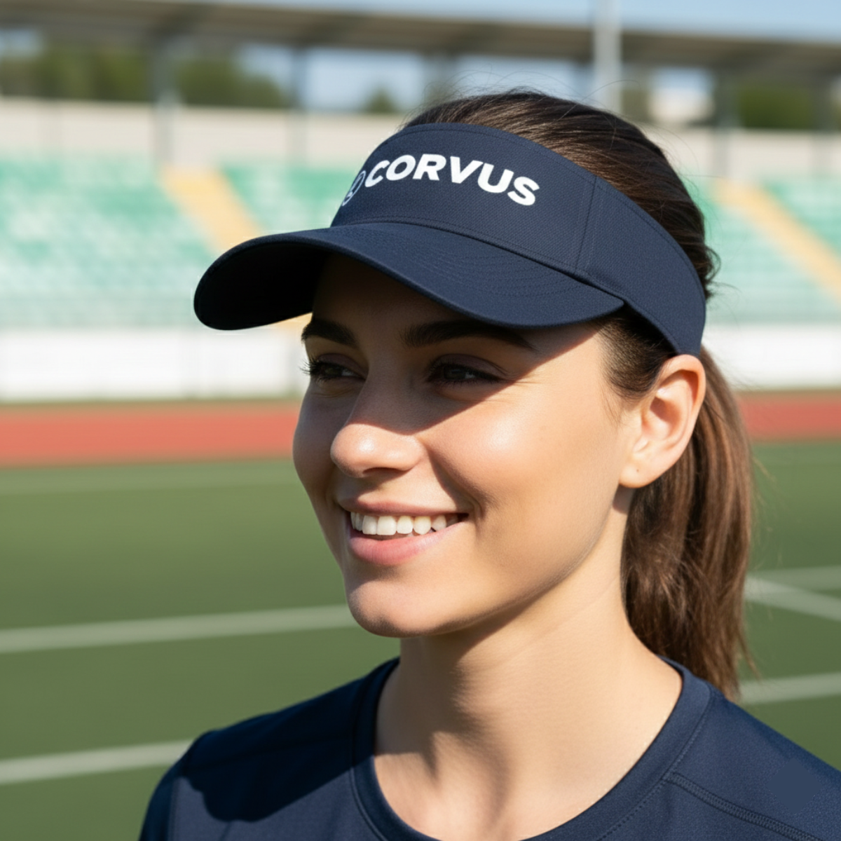 Visera deportiva Stelle azul