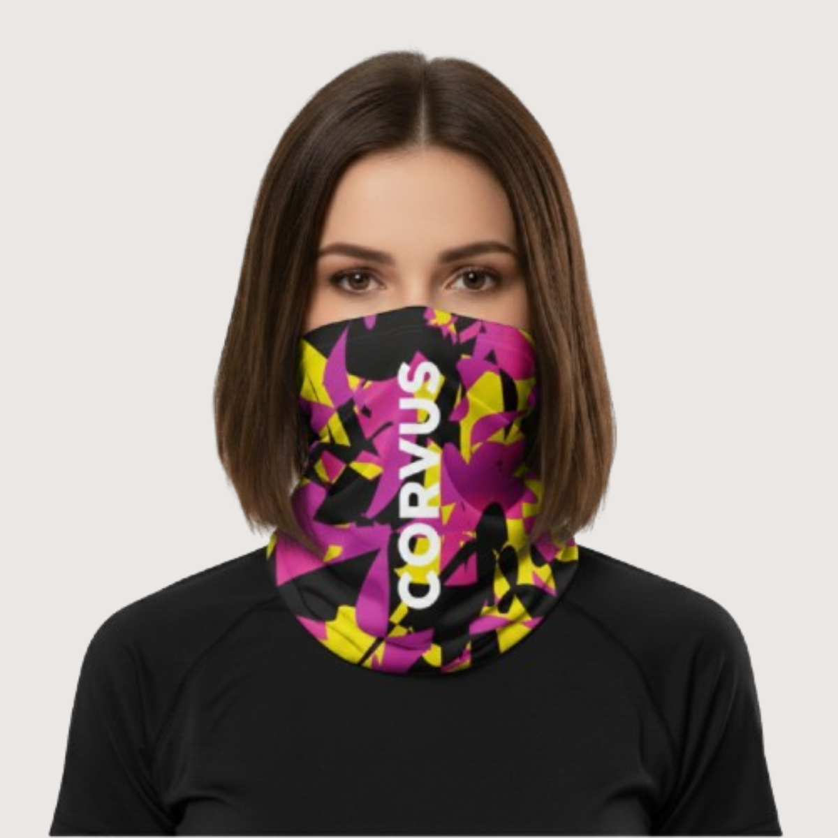 Cuello multifunción Leher fucsia