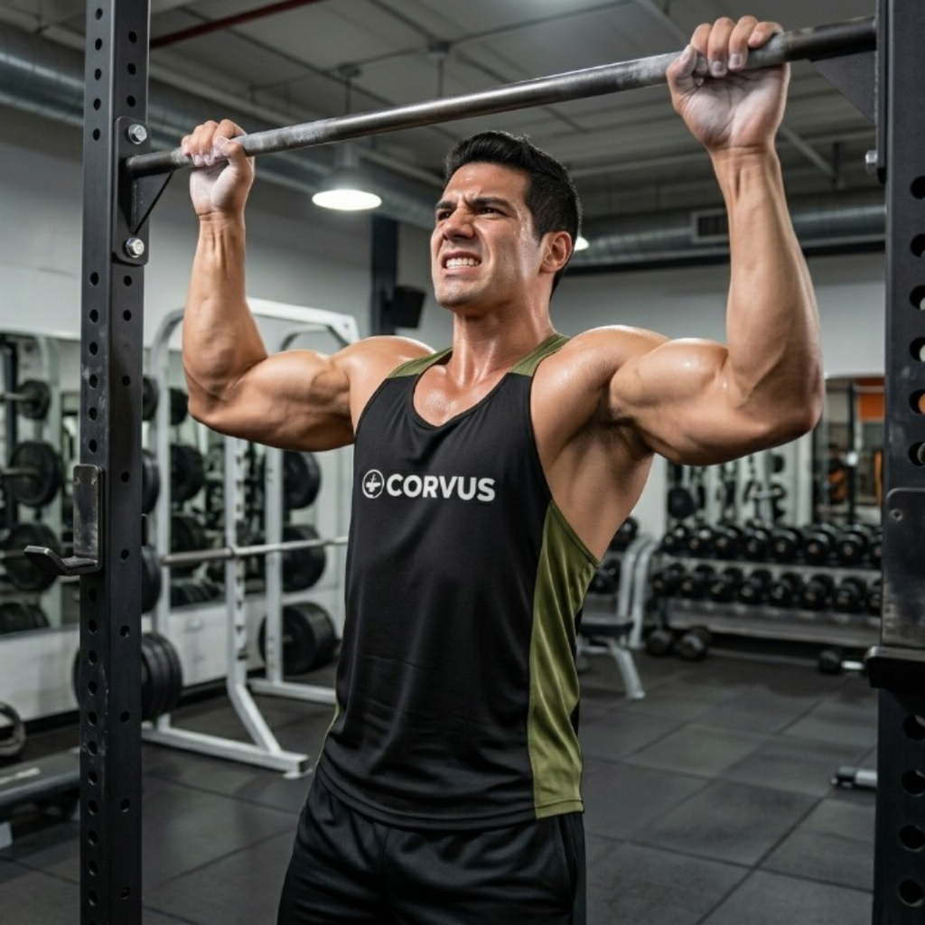 Musculosa Olímpica Genesis Oliva | Gimnasio y Culturismo | Corvus