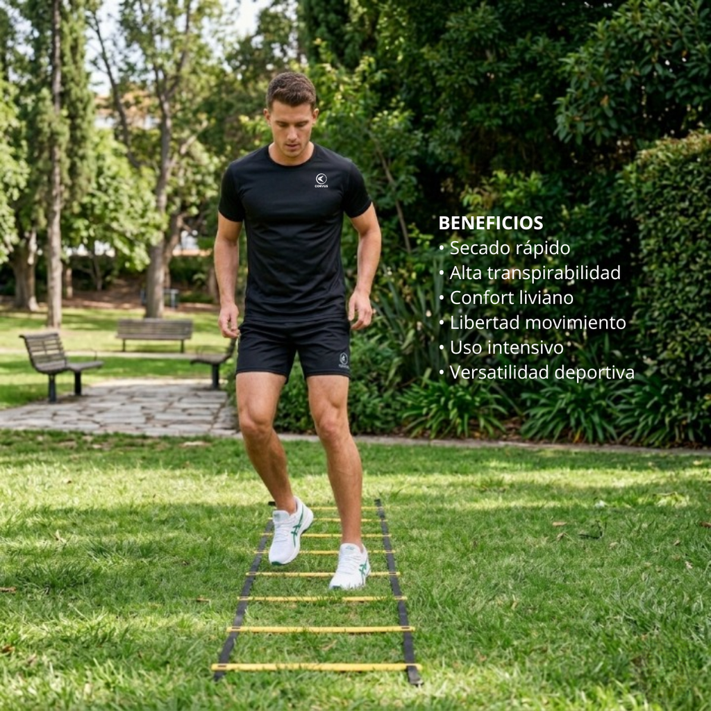 Short tenis running Einar Negro