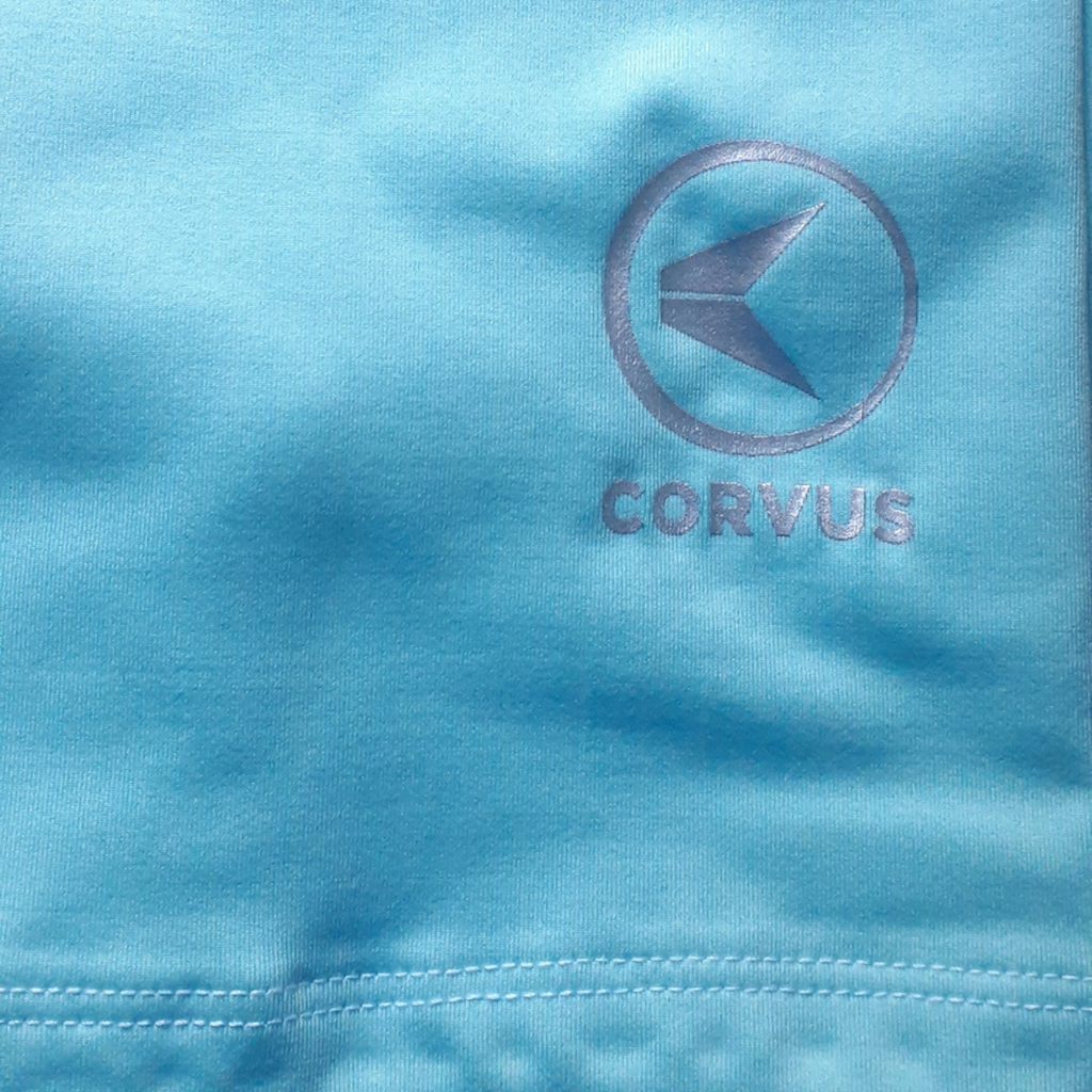 Calza Short Deportiva Buzios Aqua | Running y Gym | Corvus
