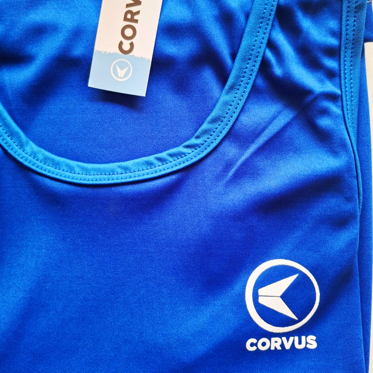 Musculosa force dry azul