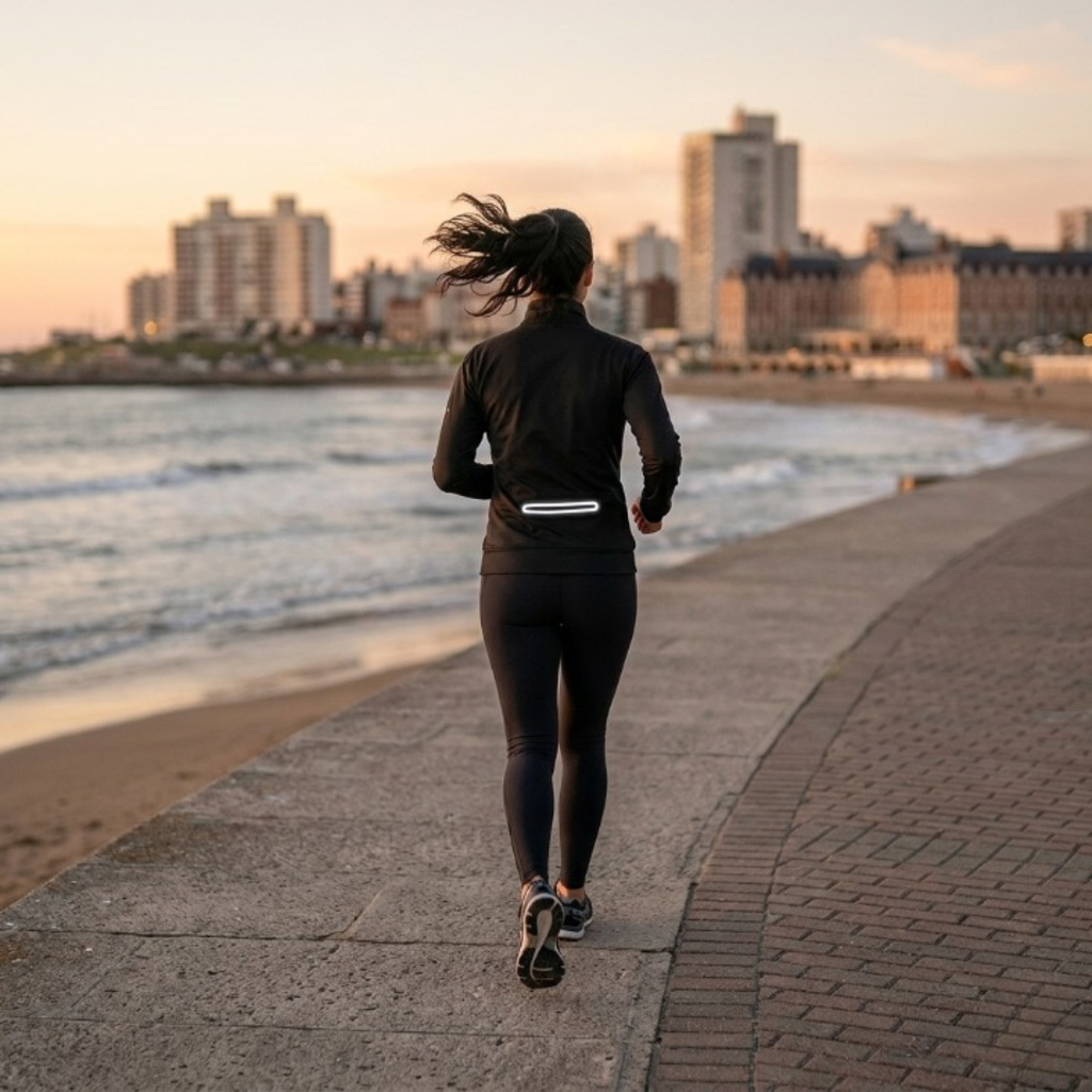 Campera Térmica Therma Negro | Running, Trail y Uso Urbano | Corvus