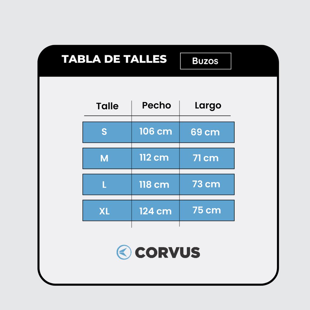 Buzo Polar Fusión Azul | Running y Entrenamiento | Corvus