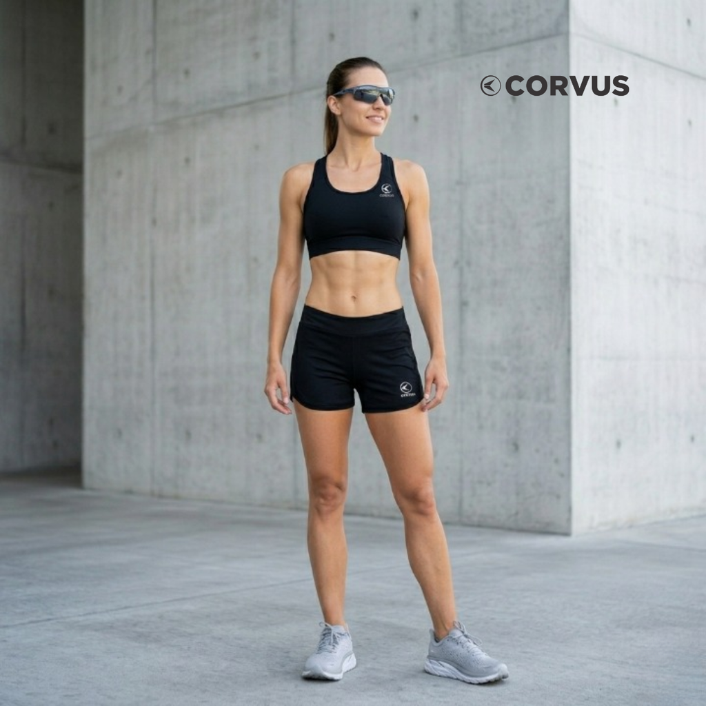 Short Running Afrodita Gris