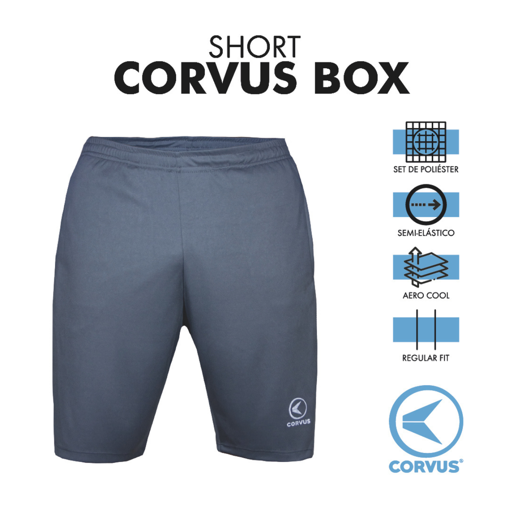 Bermuda Fútbol Box Negro