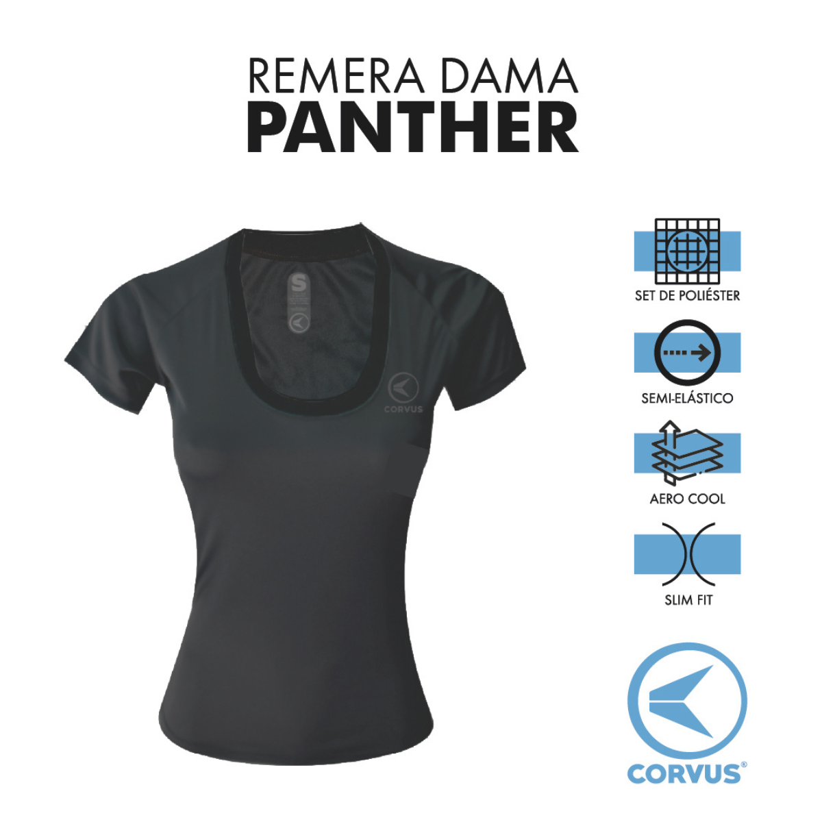 Remera Panther fucsia