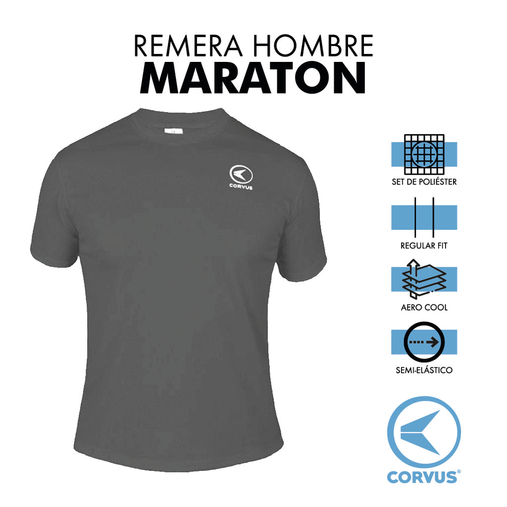 Remera Maratón blanco