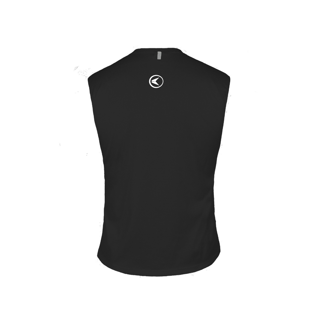 Remera sin mangas Tribal negro